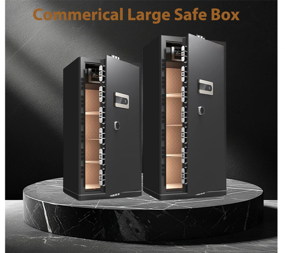 120cm 150cm security commercial bank large fingerprint safe box