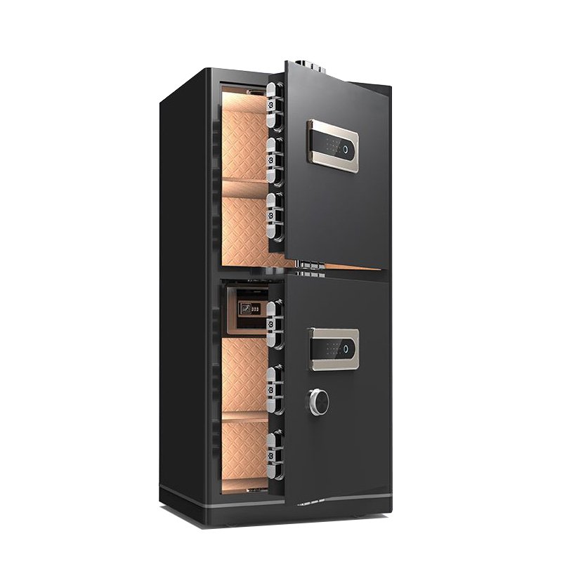 Luxury Steel double door heavy duty safe box with Smart WiFi Control