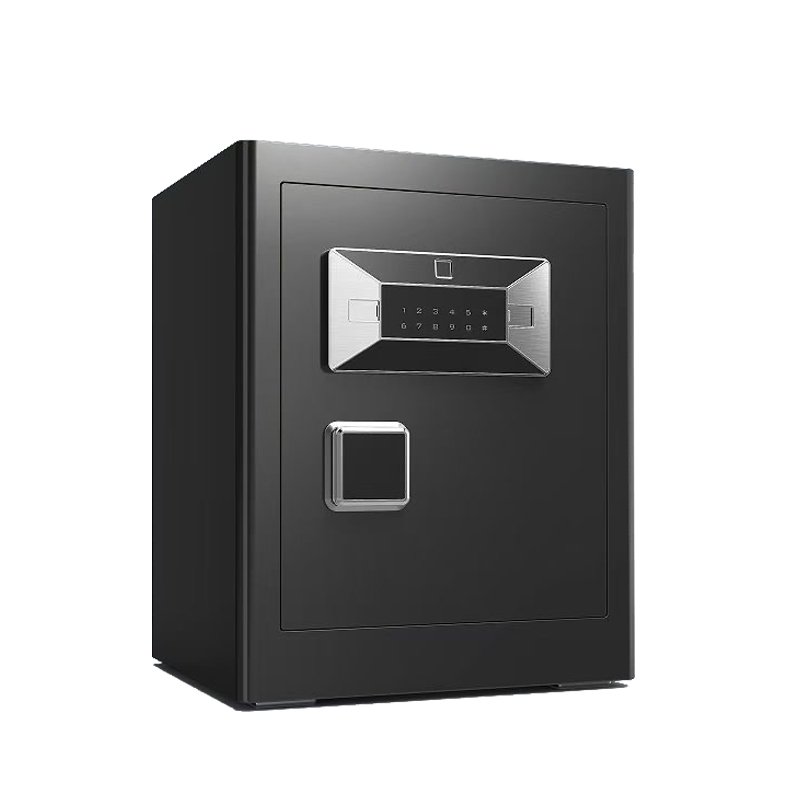 luxury safe box with fingerprint panel for home use