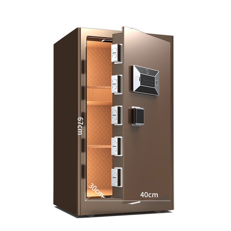 security fingerprint smart large safe box with smart lock