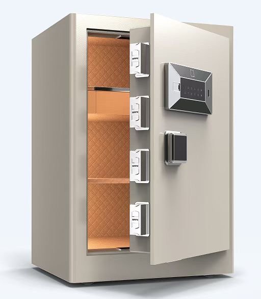 commercial grade 60cm medium steel security fingerprint safe box for office