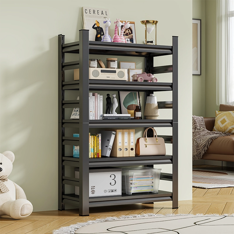 Boltless Rivet Shelving With Guardrails