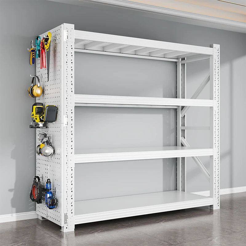 heavy duty boltless rack with side pegboards Boltless Shelving Wholesale