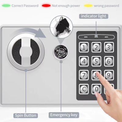 Digital and emergency key