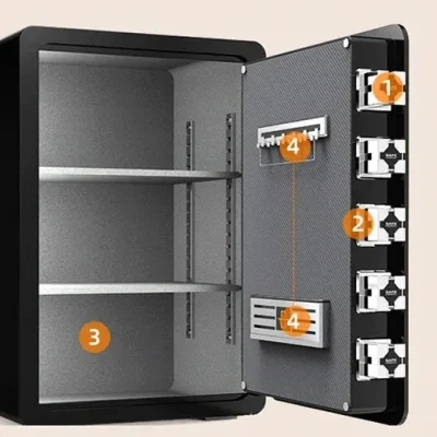 Safe box large capacity inside