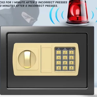 20cm safe box alarm system