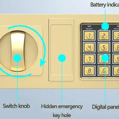 20cm safe box Password panel