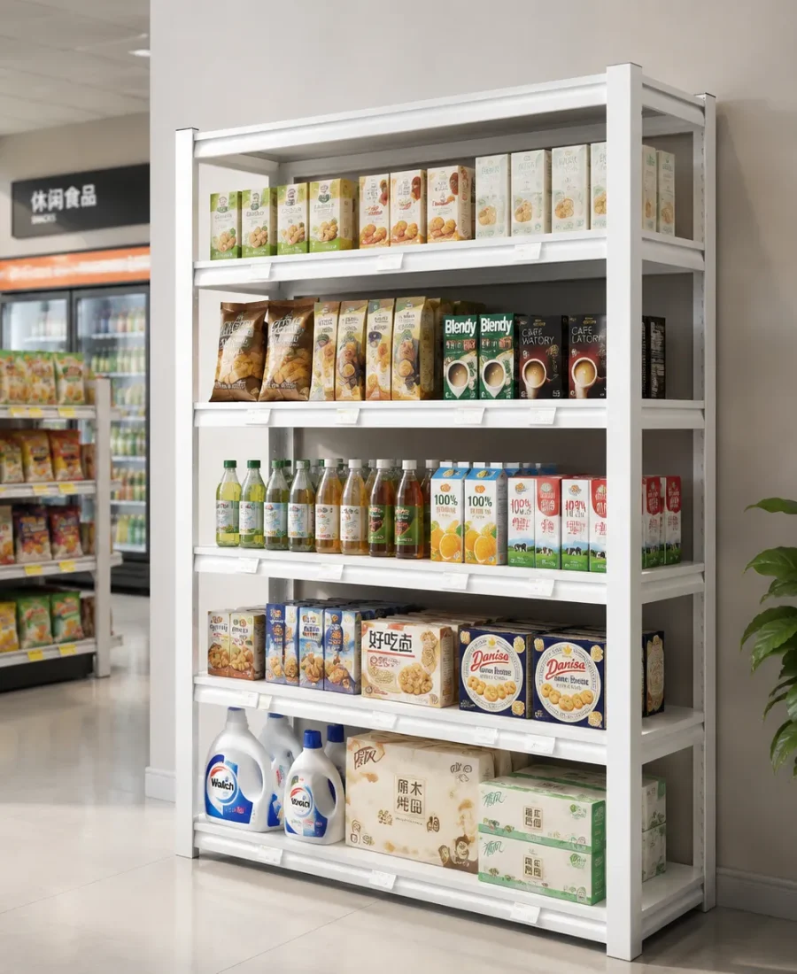 storage shelf for store